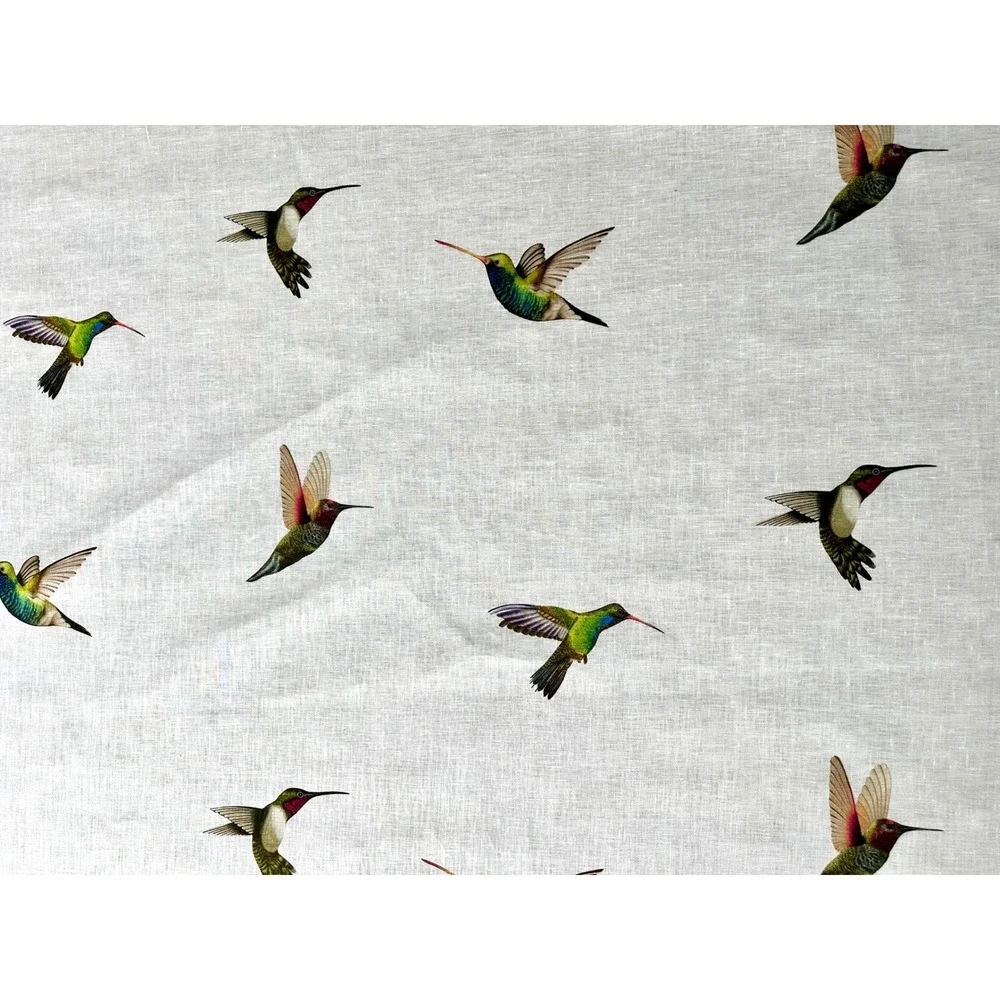 Harlequin Amazilia UK Hummingbird 100% Linen Fabric 3 Yards